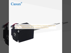Casun Nema 8 7.5V 40 mN.m 0.6Amp มอเตอร์ขั้นด้วยเครื่องปรับรหัส