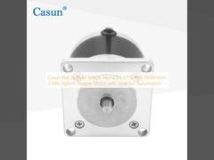 Casun Flat Stepper Motor Nema 23 57*51mm 1000mN.m 2.68V ไฮบริดสเตปเปอร์ มอเตอร์พร้อมเกียร์สําหรับอัตโนมัติ