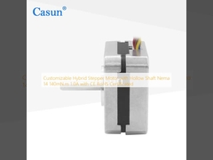 เครื่องยนต์ไฮบริดสเตปเปอร์ที่สามารถปรับแต่งได้ ด้วยหม้อโฮโล Nema 14 140mN.m 1.0A พร้อมการรับรอง CE RoHS