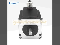 ราคาโรงงาน Nema 23 Hybrid Stepper Motor 2N.m ทนทานสูง ตัวเครื่อง 76 มม. 2.85V Casun Motor พร้อม CE RoHS สำหรับ CNC
