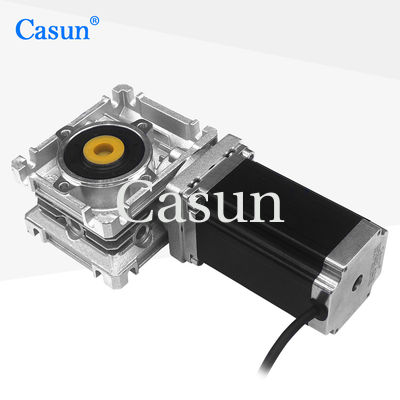 ราคาดี Nema 23 ไฮบริดสเตปเปอร์มอเตอร์กับ Worm Gear Motor 56x100mm ออนไลน์