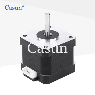 ทอร์คสูง Bipolar 1.8 องศา 42X42mm NEMA 17 ไฮบริด step motor สําหรับ CNC Kit