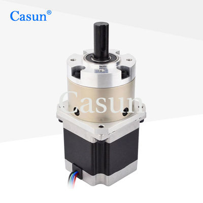 2.8Amp 2000mN NEMA 23 สเต็ปเปอร์มอเตอร์แบบเกียร์ 2 เฟส 1.3KG