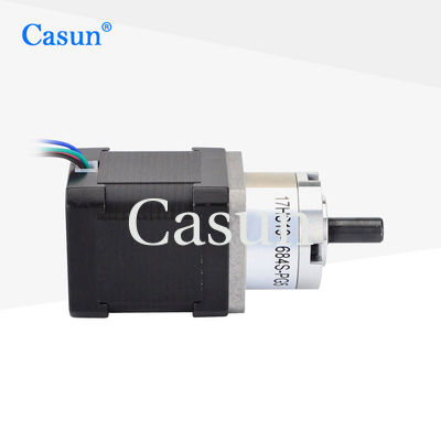 42*34MM NEMA 17 เครื่องยนต์เกียร์บ๊อกซ์สเตปเปอร์ 2 โฟสต์สเตปเปอร์ 13.2V