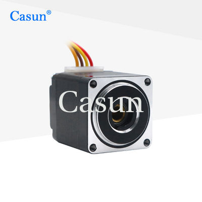 1.8 องศา Hollow Shaft NEMA 11 Micro Stepper Motor สำหรับกล้องหุ่นยนต์ทางการแพทย์