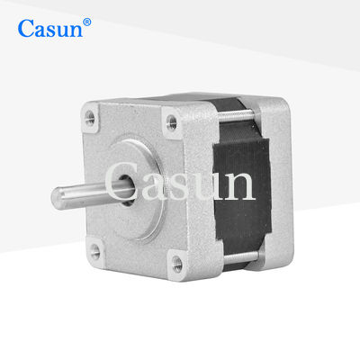 ไฮบริด 0.4A 12V ไบโพลาร์สเต็ปเปอร์มอเตอร์ NEMA 16 2 เฟส 39X39x26mm