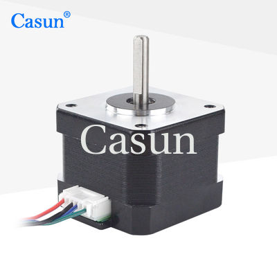 ราคาดี 0.28N.M 42 * 42 * 34 มิลลิเมตร ไฮบริดสเตปเปอร์ มอเตอร์ด้วย CE ISO9001 NEMA 17 Step Motor ออนไลน์