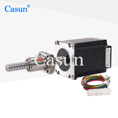 Nema 11 ลูกสกรู stepper มอเตอร์ 320mN.M ลูกสกรู linear stepper มอเตอร์สําหรับ CNC