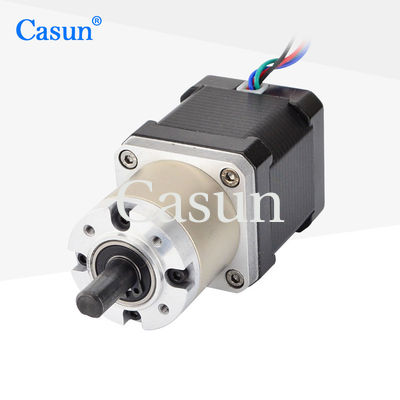 42x42mm NEMA 17 Geared Stepper เครื่องยนต์ 2.77V พร้อมกล่องเกียร์ลดเกียร์
