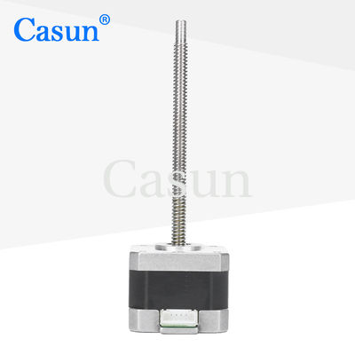 มอเตอร์สเต็ปปิ้ง 42*42*34 3A Linear Nema 17 42SHD0003-85NK พร้อมสกรูนำ 4 เส้นแบบ Captive 2 เฟส สำหรับ CNC Laser และเครื่องพิมพ์ 3 มิติ