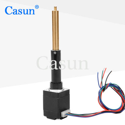 ราคาดี 5.28V 0.24Amp NEMA 8 มอเตอร์ขั้นด้วยสกรูนําสําหรับกระจาย ออนไลน์