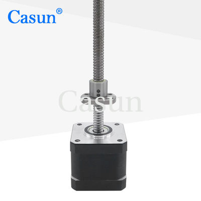 ราคาดี Nema 17 โมเตอร์สกรูลูกกลมสเตปเปอร์เส้น 450mN.M SFK0802 มอเตอร์สเตปสําหรับ CNC ออนไลน์