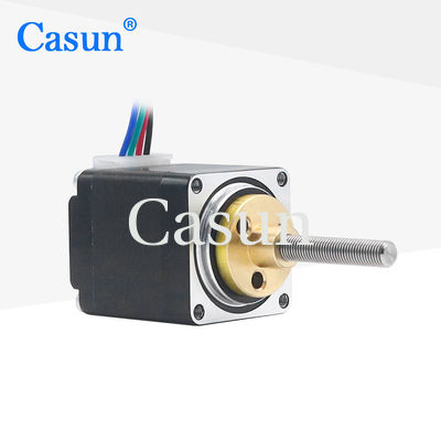 60mN.M 0.67Amp 3.75v NEMA 11 Stepper Motor พร้อมลีดสกรู Linear Stepper Motor