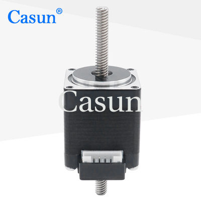 2 เฟส 1.8 องศา NEMA 11 มอเตอร์สเต็ปเปอร์แบบไม่ติด Tr5X4 พร้อม CE ROHS