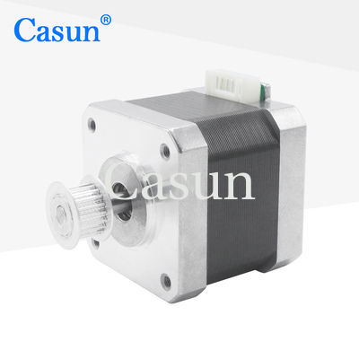 【42SHD0229】สเต็ปเปอร์มอเตอร์ไฮบริด NEMA 17 ขนาด 42x42x40 มม. พร้อมเกียร์ 0.38Nm สำหรับเครื่องพิมพ์ 3D แกน XYZ