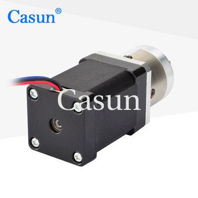 35mm NEMA 14 สเต็ปเปอร์มอเตอร์แบบมีเกียร์ 12V Planetary Gearbox Casun Motor