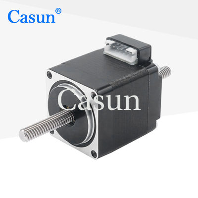 28 * 28 * 33 มม. NEMA 11 Stepper Motor เชิงเส้น 50mN.M 0.67A สำหรับอุปกรณ์สิ่งทอ