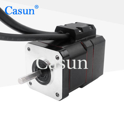 1.8 องศา 2 เฟส NEMA 17 มอเตอร์สเต็ปเปอร์กันน้ำขนาด 40 มม. 1.68A พร้อมตัวเข้ารหัส