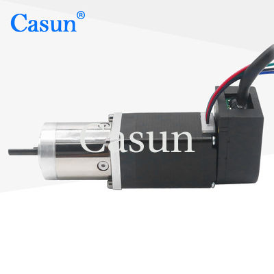 คันแรงสูง NEMA 11 มอเตอร์ขั้นตอน 28 * 28 * 45mm 0.67A กับ Encoder 10 1 อัตราการลด