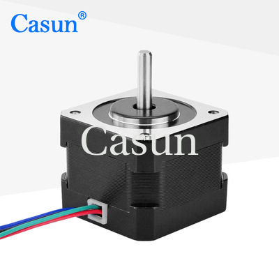 42*42*34mm 2 Phase Stepping Motor Nema 17 0.6A พร้อมการรับรอง CE ISO RHO
