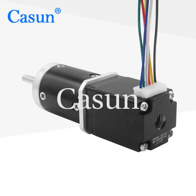 18mNm 20mm Micro NEMA 8 สเต็ปเปอร์มอเตอร์แบบมีเกียร์ DC มอเตอร์ขนาดเล็ก