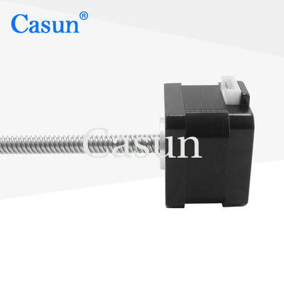 ราคาดี Nema 17 Tr8*8 200 มม สกรูหมึกไฟฟ้า มอเตอร์เส้นประสานสาย 12V 28N.cm ออนไลน์