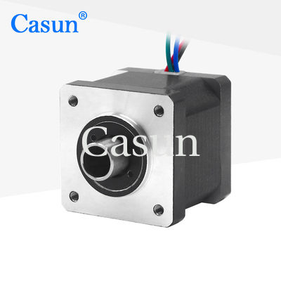 0.19N.M 1A สเต็ปเปอร์มอเตอร์เพลากลวง Nema 14 ตัวเครื่อง 34 มม. 2 เฟส 1.8 องศา