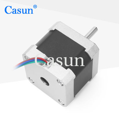Nema 17 stepper motor แรงดันไฟฟ้า 3.4V 1.7Amp 400mN.m 0.3kg สำหรับ Extruder 3D Printer