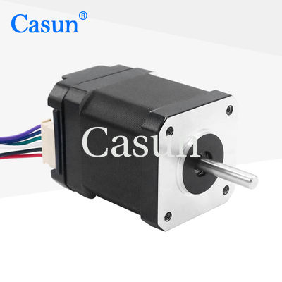 1.7A 48mm 550mN.M Nema 17 Stepper Motor 4 Wire Bipolar สำหรับเครื่องจักรกลซีเอ็นซี
