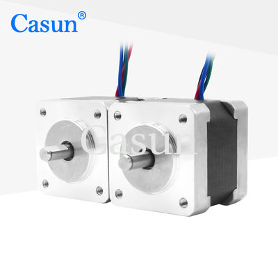 Casun Nema 14 ความแม่นยําสูง 230mN.m 0.75A ไฮบริดสเตปเปอร์มอเตอร์สําหรับเครื่องแพทย์
