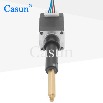 ไมโคร 0.5kg/600pps Nema 8 stepper มอเตอร์นําสกรู Linear Actuator สําหรับอุปกรณ์ความงาม
