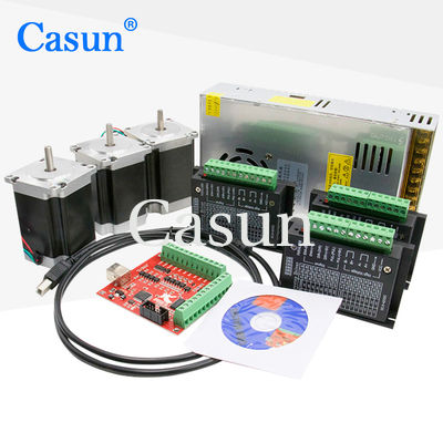 ราคาดี Nema 34 86x86mm CNC Kit 4 Axis Open Loop Stepper Motor 12N.M สำหรับเครื่อง CNC ออนไลน์