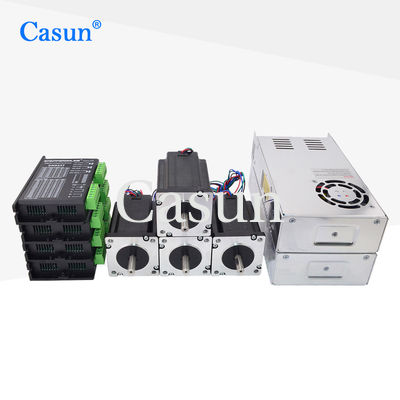 ราคาดี Casun 2 Phase Nema 23 hybrid stepper motor 57x57x56mm 1.2N.m high torque 2.8A with 4 axis / 3axis  for CNC for Engraving machine ออนไลน์