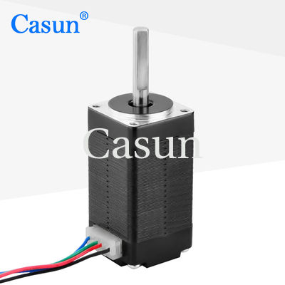 7.5V ตัดแกน 15 มม Nema 8 มอเตอร์ขั้น 40mN.M สําหรับออฟฟิศอัตโนมัติ