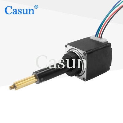 0.24 แอมเปอร์ สกรูลินีเรียลอคตูเอเตอร์ Nema 8 stepper มอเตอร์สําหรับอุปกรณ์ความงาม