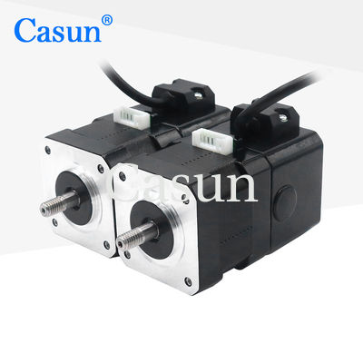 1.0A NEMA 17 มอเตอร์สเตปเปอร์ที่มีเครื่อง Encoder 42 * 42 * 40mm 12V DC 4 สายสําหรับหุ่นยนต์