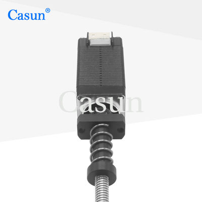 มอเตอร์สเต็ปเปอร์แบบสกรูนำ Nema 8 สินค้าขายดี พร้อมความยาวเพลาที่ปรับแต่งได้ แรงบิด 32mN.m ความแม่นยำสูงสำหรับอุปกรณ์ทางการแพทย์