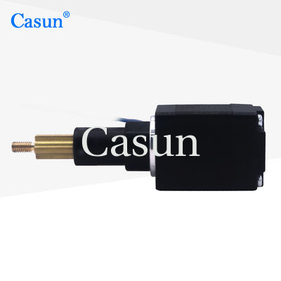 มอเตอร์สเต็ปปิ้งเชิงเส้น Nema 8 เทคโนโลยีไฮบริด 2.55V 0.8 กก. ที่ 600pps